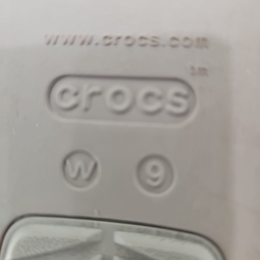 Crocs Brooklyn Low Wedge Sandal Size 9 Black / Mushroom Tan Platform - Picture 8 of 8